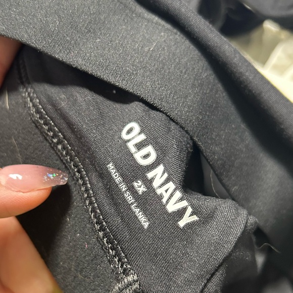 LAST CHANCE! 
Set of 2 Old Navy Bralettes – White Lace & Black Knit – Size 2X - Picture 7 of 9